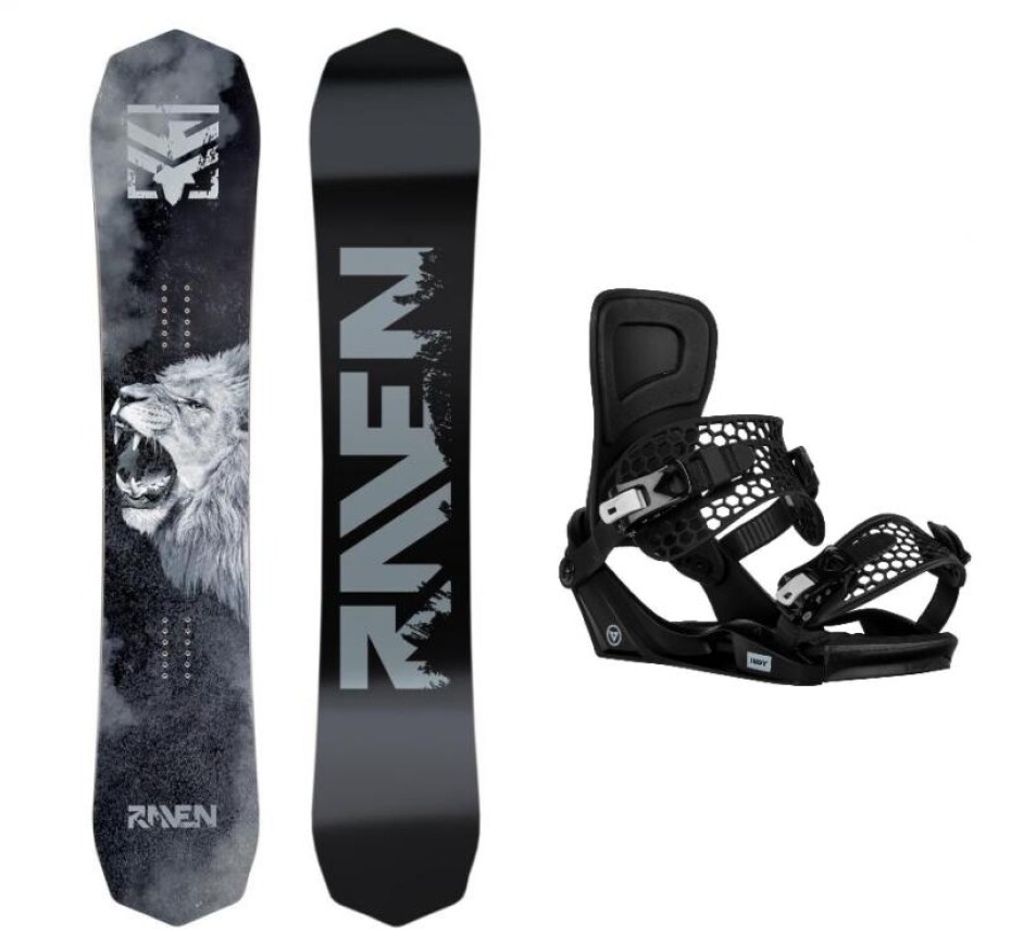 Raven Lion pánský snowboard + Gravity Indy black vázání - main (0)