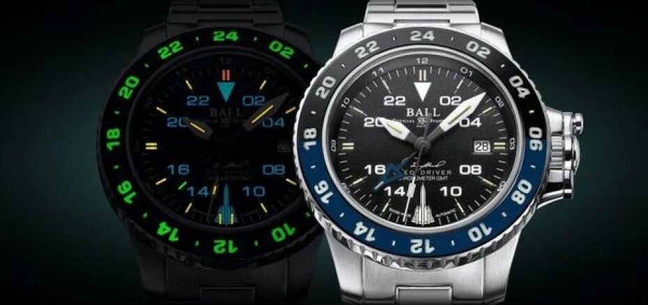Ball Engineer Hydrocarbon AeroGMT (42 mm) COSC Sled Driver Limited Edition DG2018C-S17C-BK - main (10)
