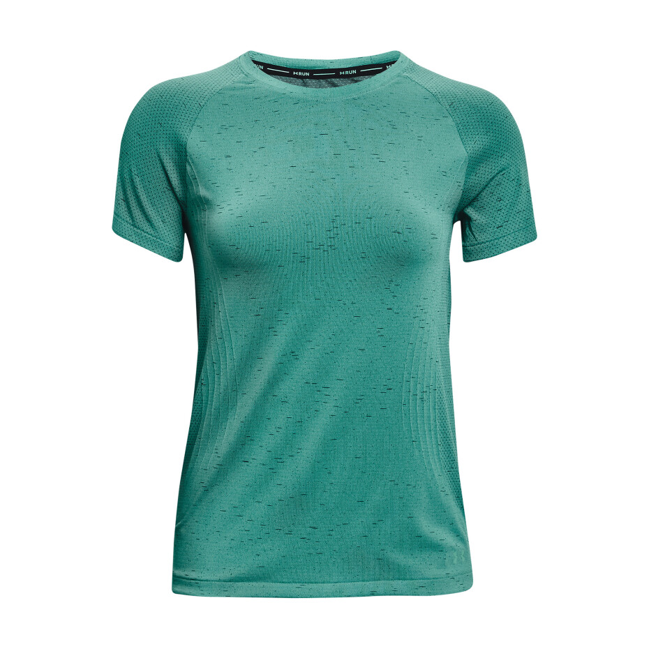 Under Armour Seamless Run SS-GRN - main (0)