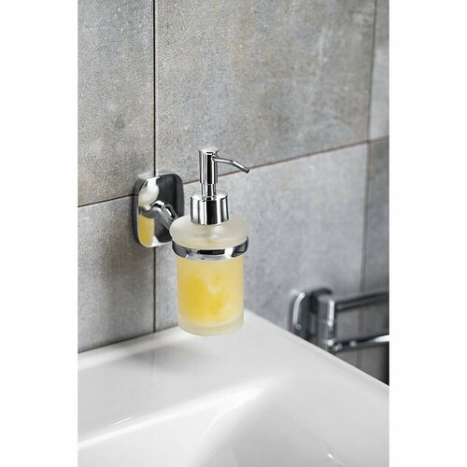AQUALINE RB119 Rumba dávkovač mýdla 160 ml, mléčné sklo - main (1)