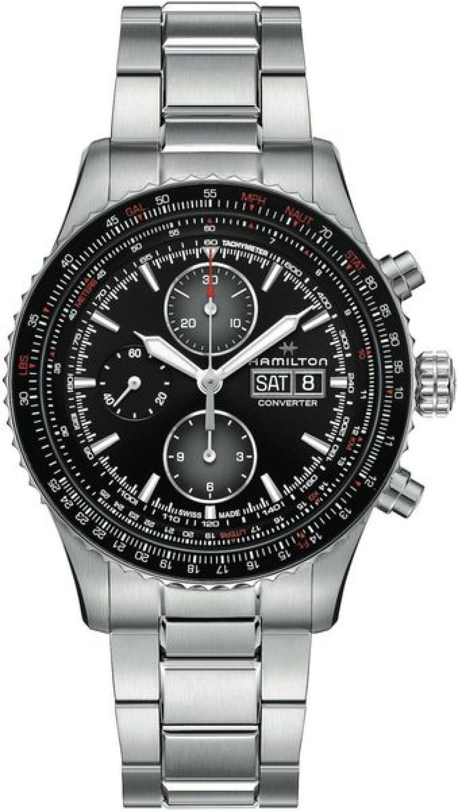 Hamilton Khaki Aviation Converter Auto Chrono H76726130 - main (0)