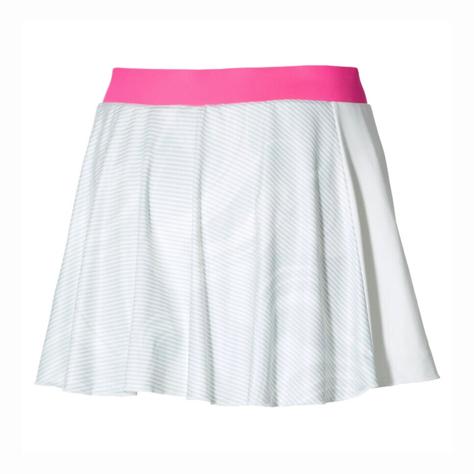 Dámská sukně Mizuno  Charge Printed Flying Skirt White  M - main (1)