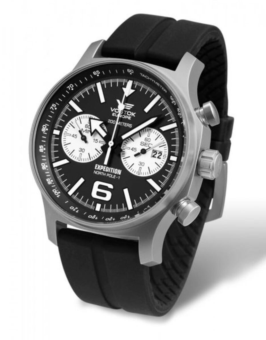 Vostok Europe Expediton North Pole-1 Chrono Line 6S21/5955199 - Silikonový řemínek - main (0)