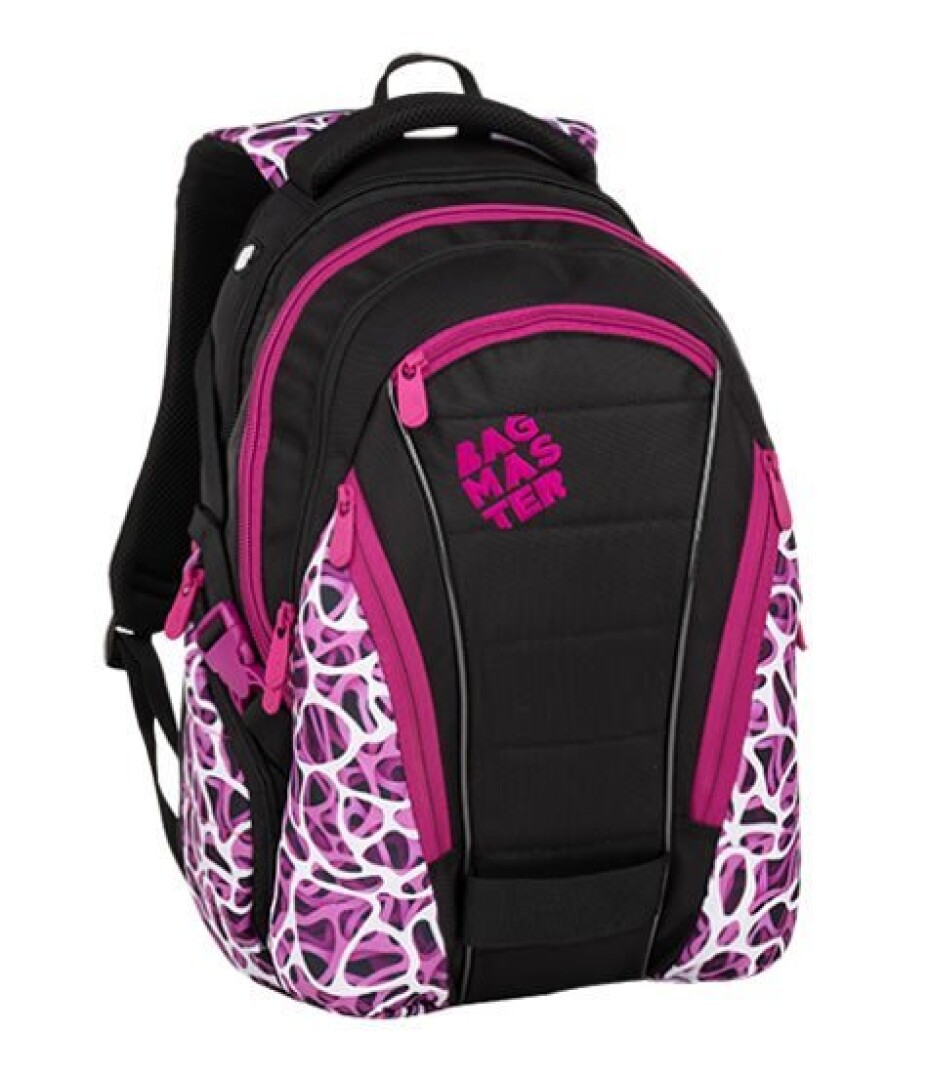 Bagmaster Studentský batoh BAG 9 C PURPLE/WHITE/BLACK - main (0)