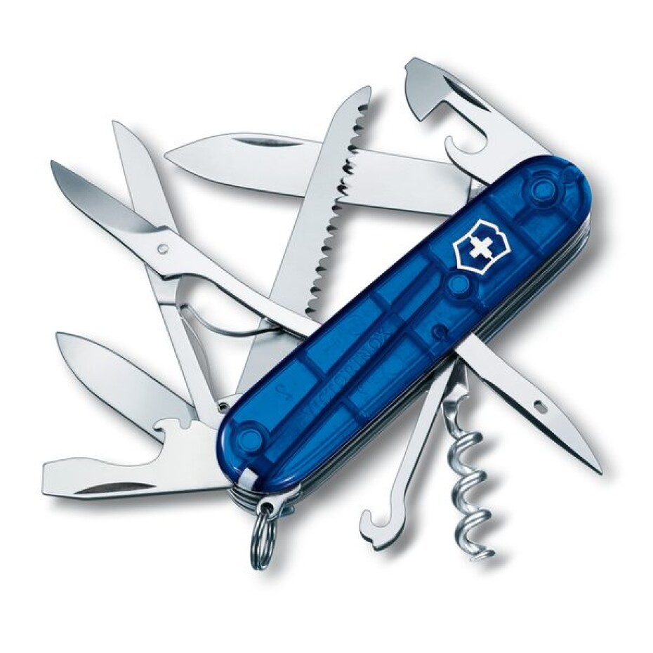 Nůž Victorinox Huntsman modrá transparentní 1.3713.T2B1 - main (0)