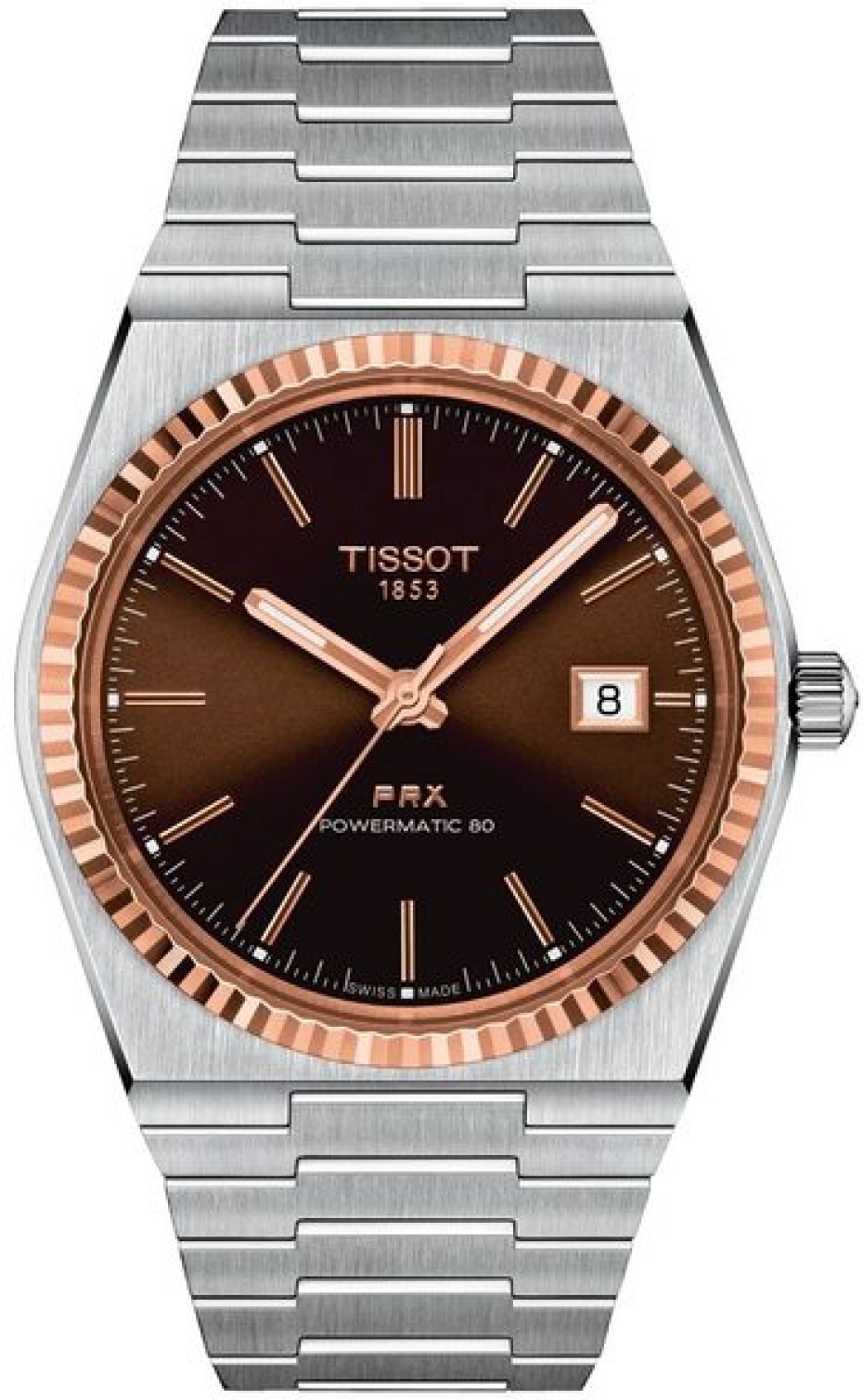 Tissot PRX Powermatic 80 Steel & 18K Gold T931.407.41.291.00 - main (0)