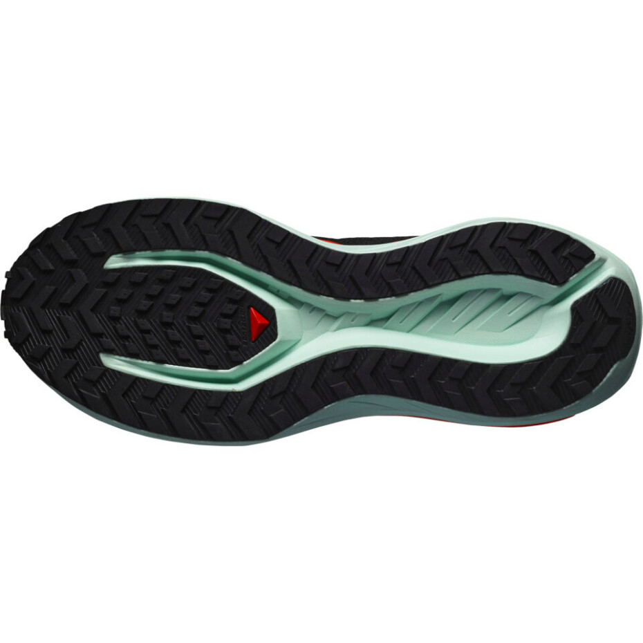 Pánská běžecká obuv Salomon DRX Defy Grvl Black/Cherry Tomato/Bay  UK 11 - main (7)