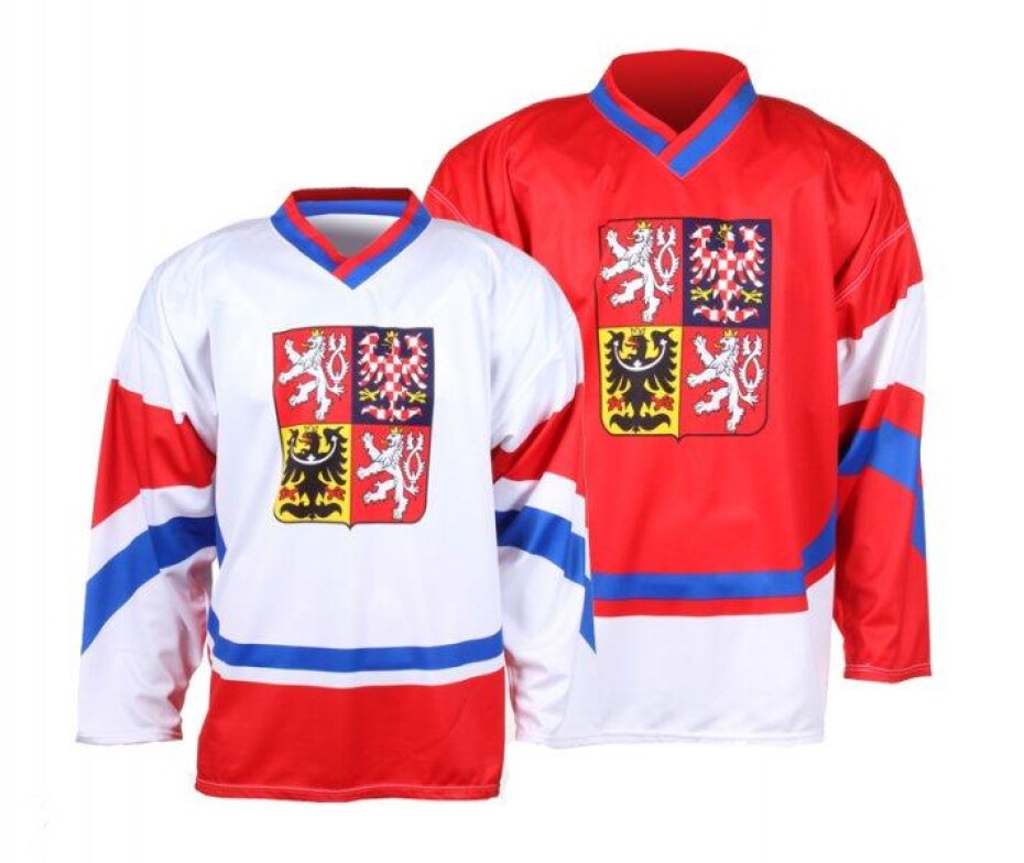 Merco ČR MS 2011 replika hokejový dres - bez potisku - main (0)