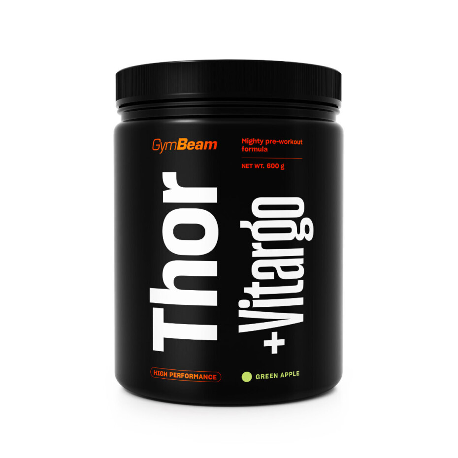 GymBeam Thor Fuel + Vitargo 600 g zelené jablko - main (1)