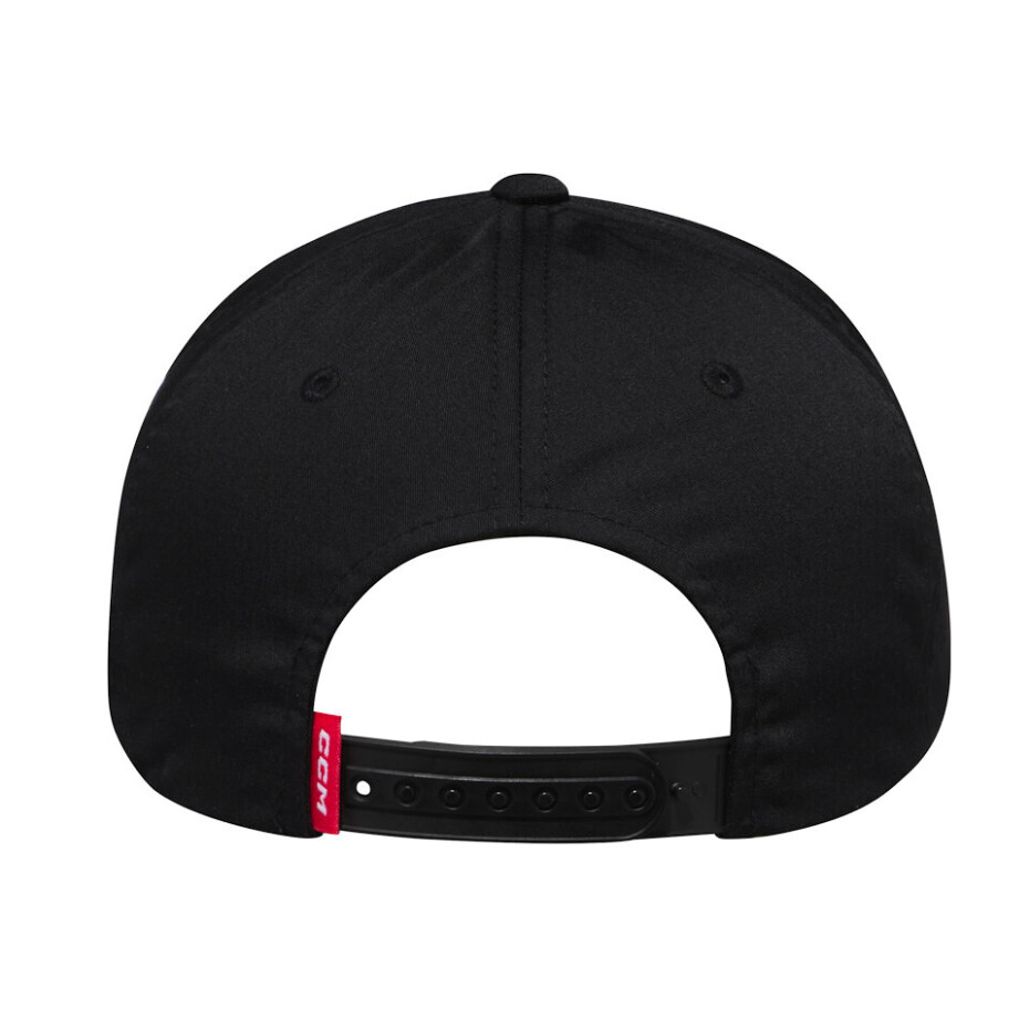 Kšiltovka CCM Eflex Team Flatbrim Snapback Black - main (2)