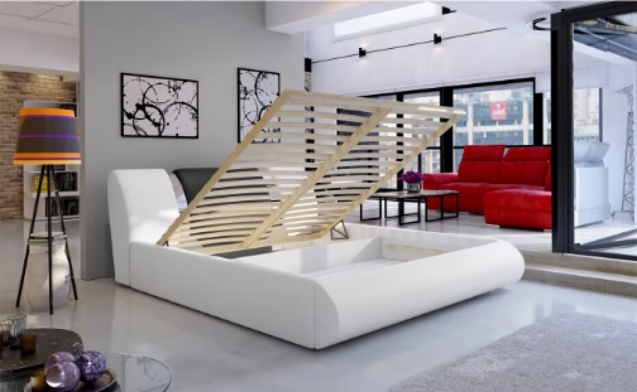 Artelta Manželská postel FLAVIO | 180 x 200 cm Barva: Paros 06 / Paros 05 - main (7)