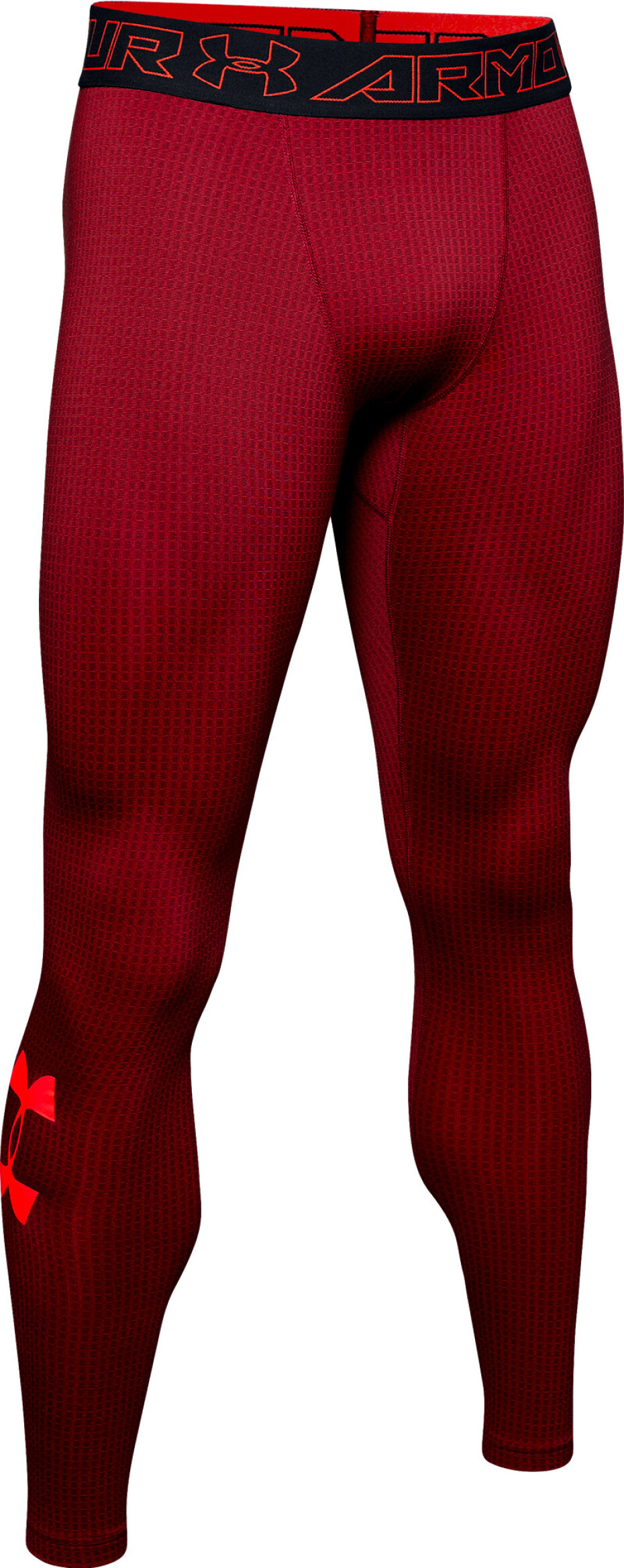Pánské legíny Under Armour HeatGear Legging Novelty Red S - main (2)
