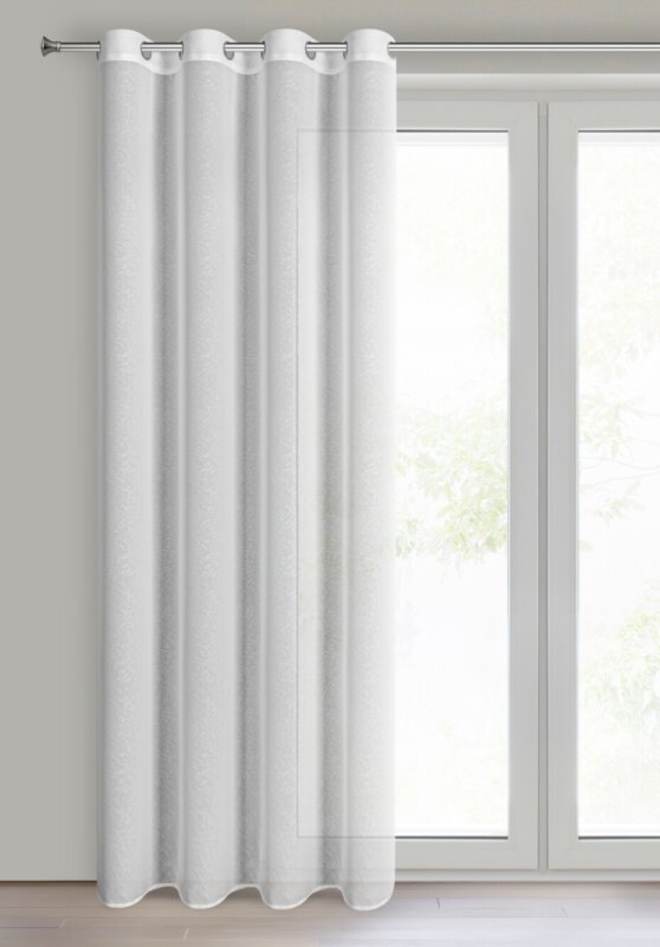 ArtFir Záclona TULSA K | bílá 140 x 250 cm - main (1)
