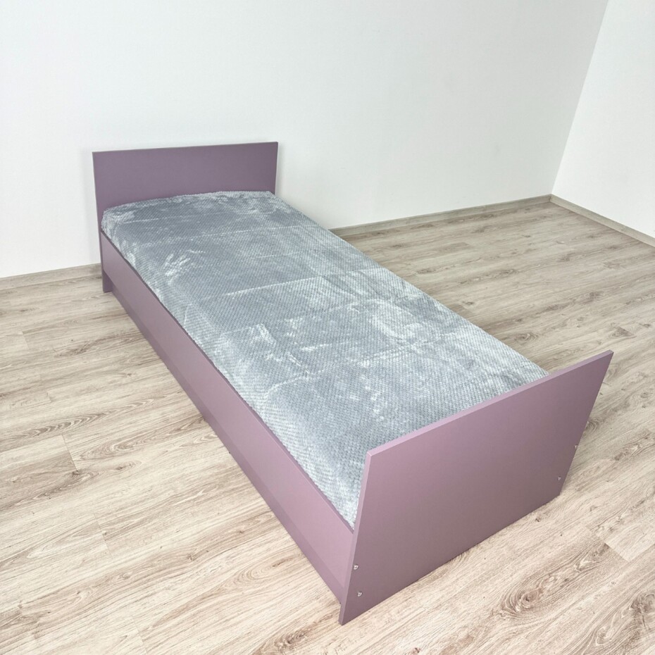 ArtStol Postel BALI/SIENA s matrací a roštem | fialová 90 x 200 cm - main (11)