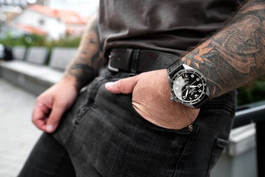 Vostok Europe Space Race Automatic Line YN55-325A745S - Černý silikonový řemínek - main (5)