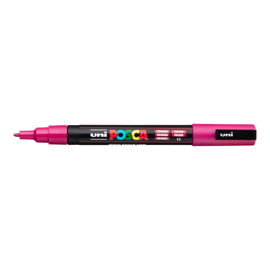 Posca popisovač PC-3M, 0,9 - 1,3 mm, fuchsiová (11) - main (0)