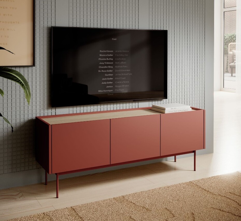 ArtPS TV stolek TONNE RTV-144 | cihlová - main (2)