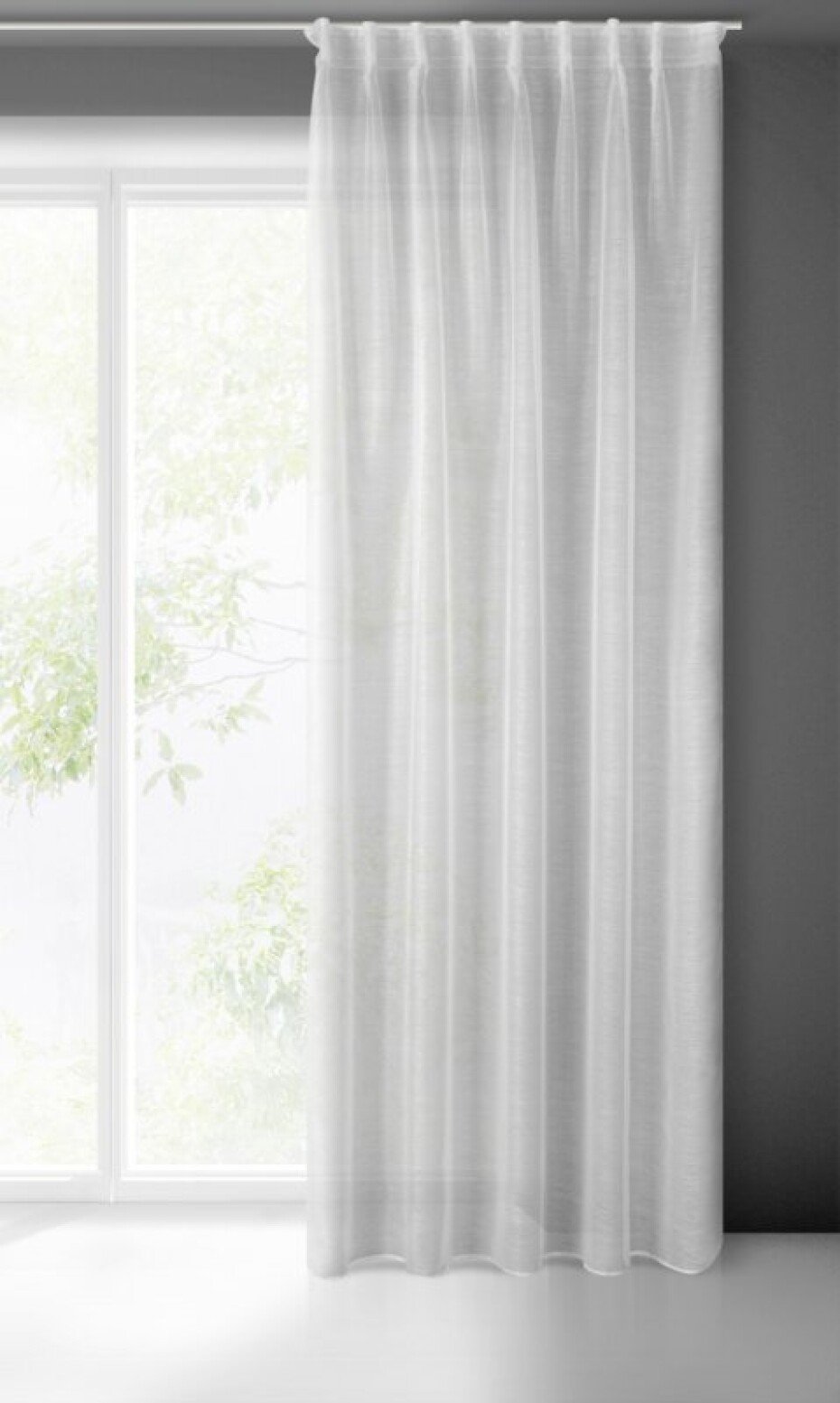 ArtFir Záclona BELISSA P | bílá 140 x 300 cm - main (1)