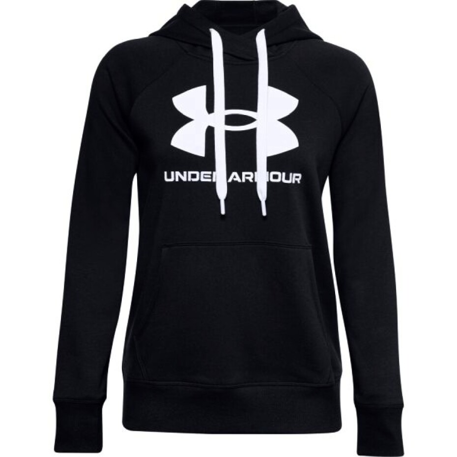 Dámská mikina Under Armour  Rival Fleece Logo Hoodie Black XS - main (0)