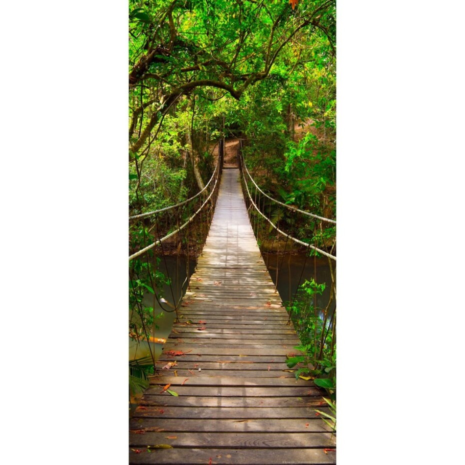 Vertikální fototapeta Green bridge, 90 x 202 cm - main (0)