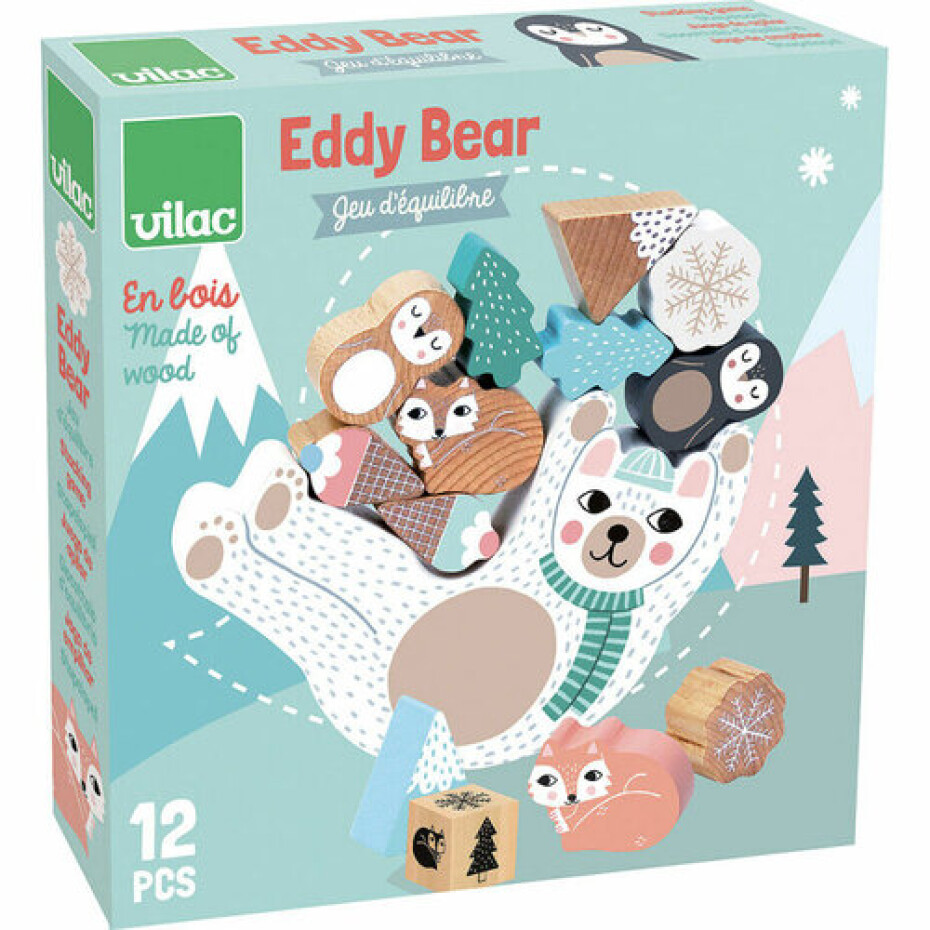 Vilac Balanční hra medvídek Eddy - main (1)
