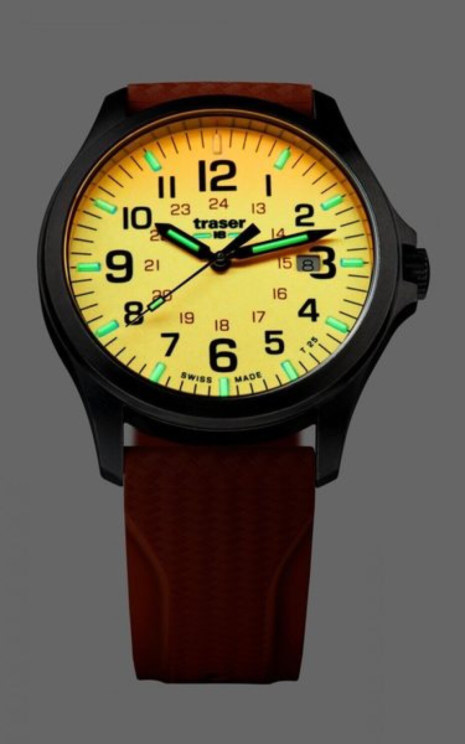 Traser P67 Officer Pro GunMetal Orange Silikon - main (3)