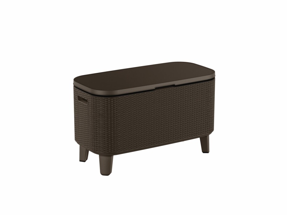KETER Zahradní stolek BUNCH BAR RATTAN | hnědá - main (4)