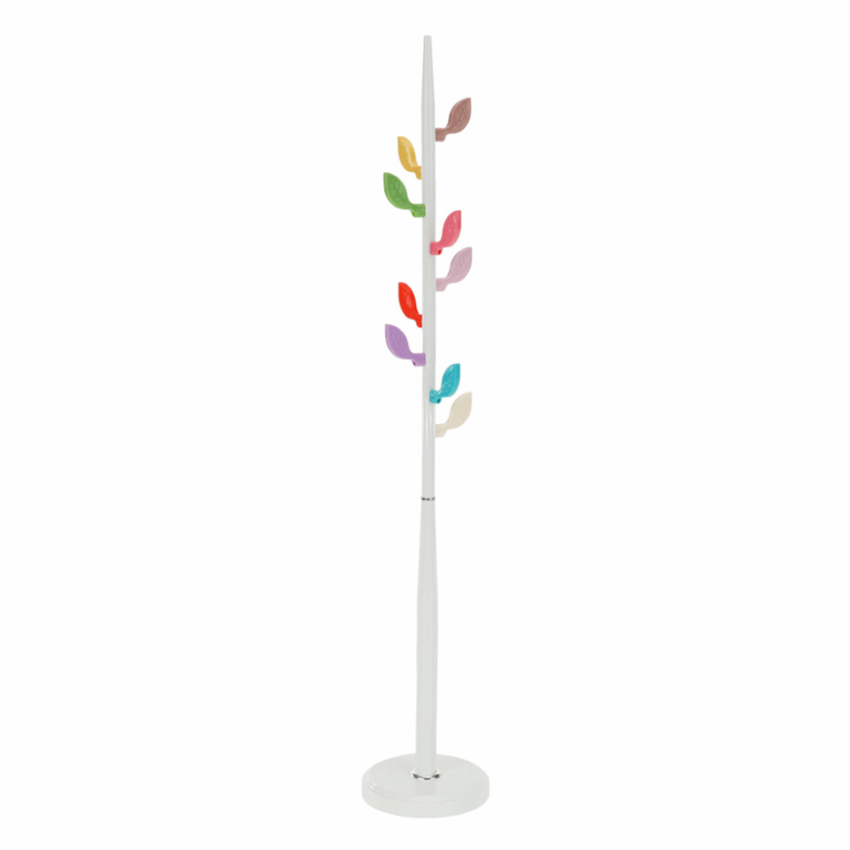 Tempo Kondela Kovový věšák Flover 171 cm, bílá - main (0)