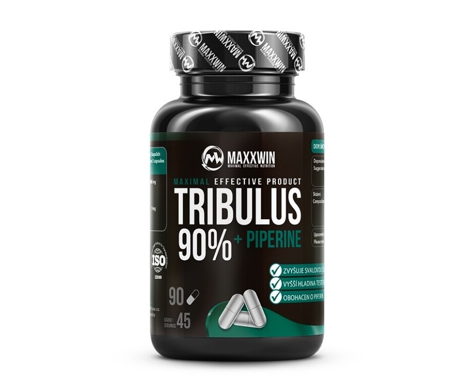 Maxxwin Tribulus 90% + Piperine 90 kapslí - main (0)