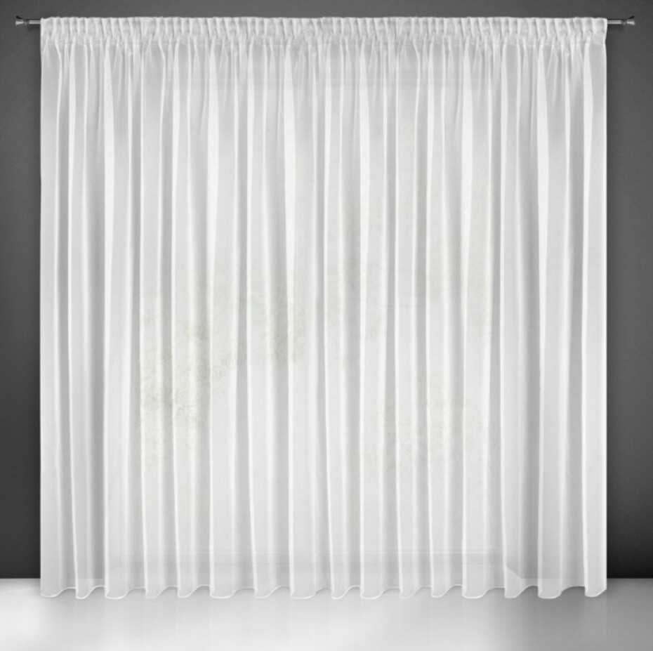 ArtFir Záclona ESEL P | bílá 400 x 250 cm - main (2)