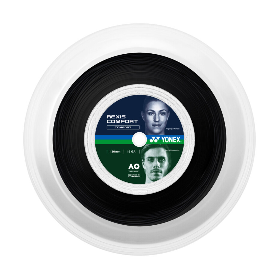 Tenisový výplet Yonex  Rexis Comfort Black Reel (200 m)  1,30 mm - main (0)