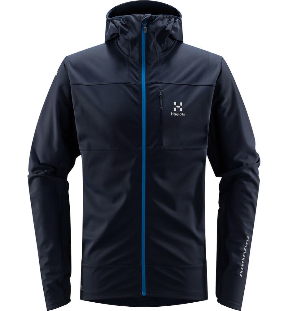 Pánská bunda Haglöfs  L.I.M Hybrid softshell Tarn blue/Nordic blue M - main (0)