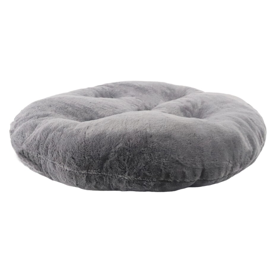 Domarex Pelíšek pro psy IVY PLUSH šedá, pr. 65 cm - main (0)