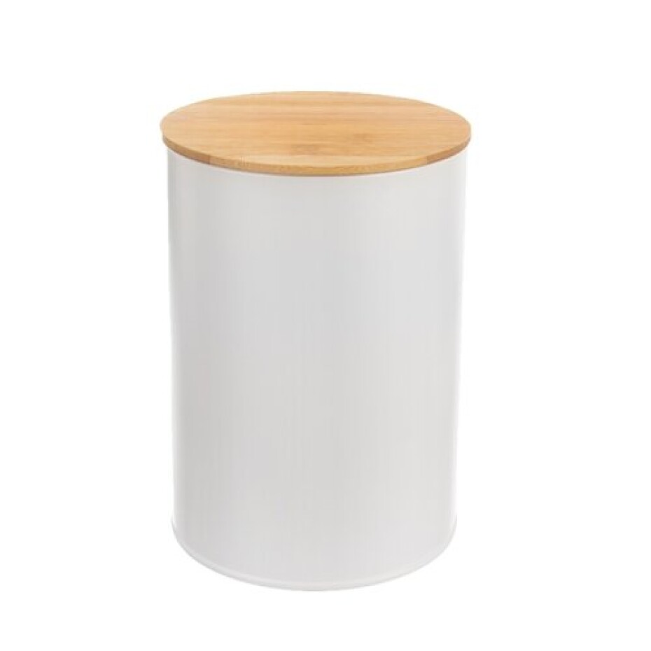 Orion Dóza plech/bambus 15,5 cm WHITELINE  - main (0)