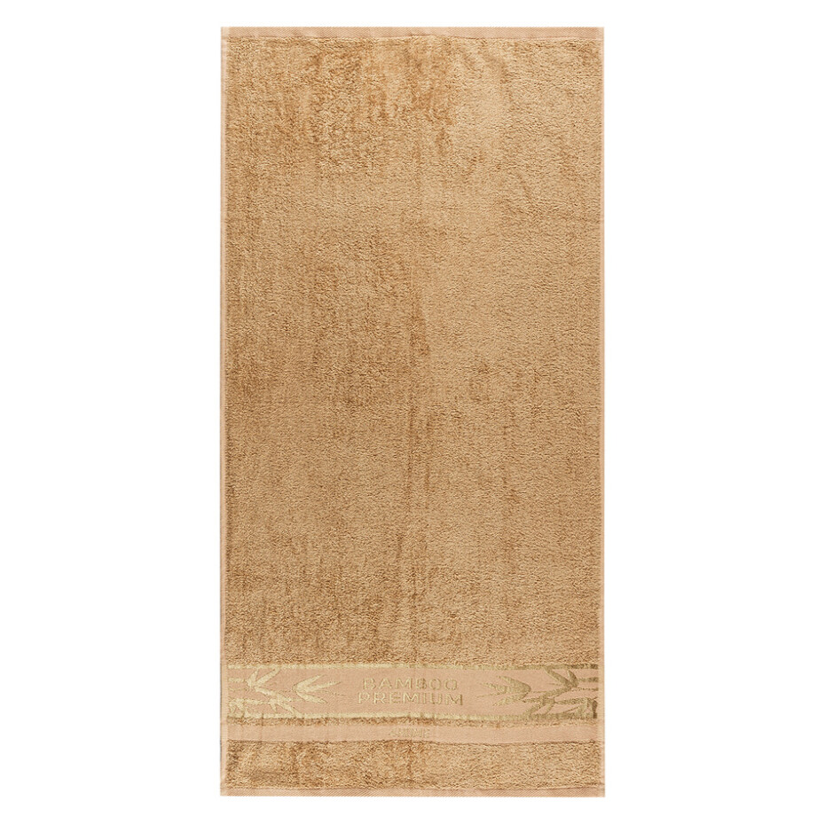 4Home Bamboo Premium ručník béžová, 50 x 100 cm, sada 2 ks - main (1)