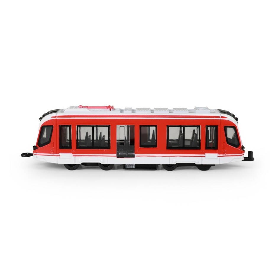 Rappa Kovová tramvaj červená, 20 cm - main (1)