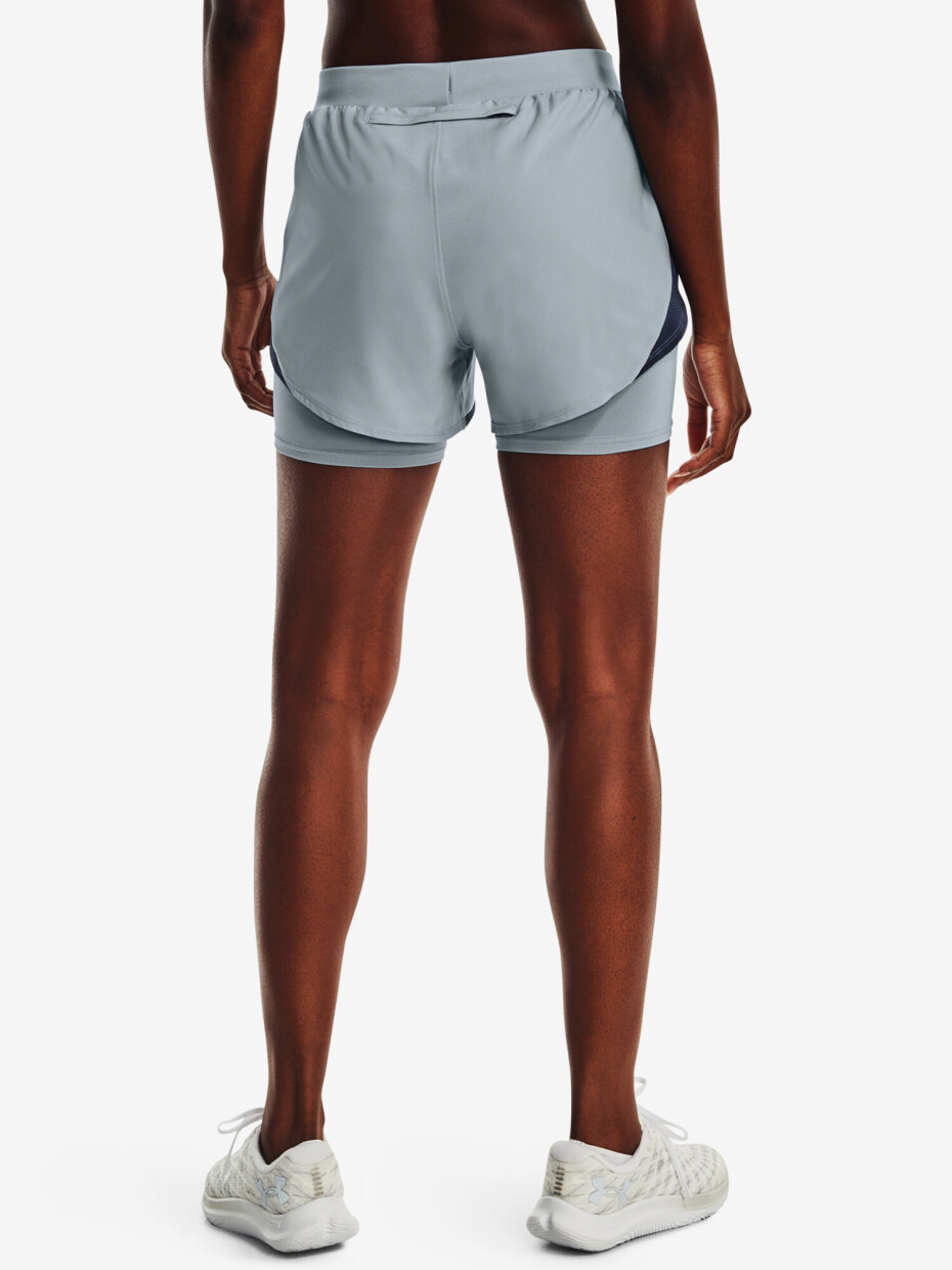 Under Armour FLY BY ELITE 2-IN-1 SHORT W 1369768-465 modré - main (6)