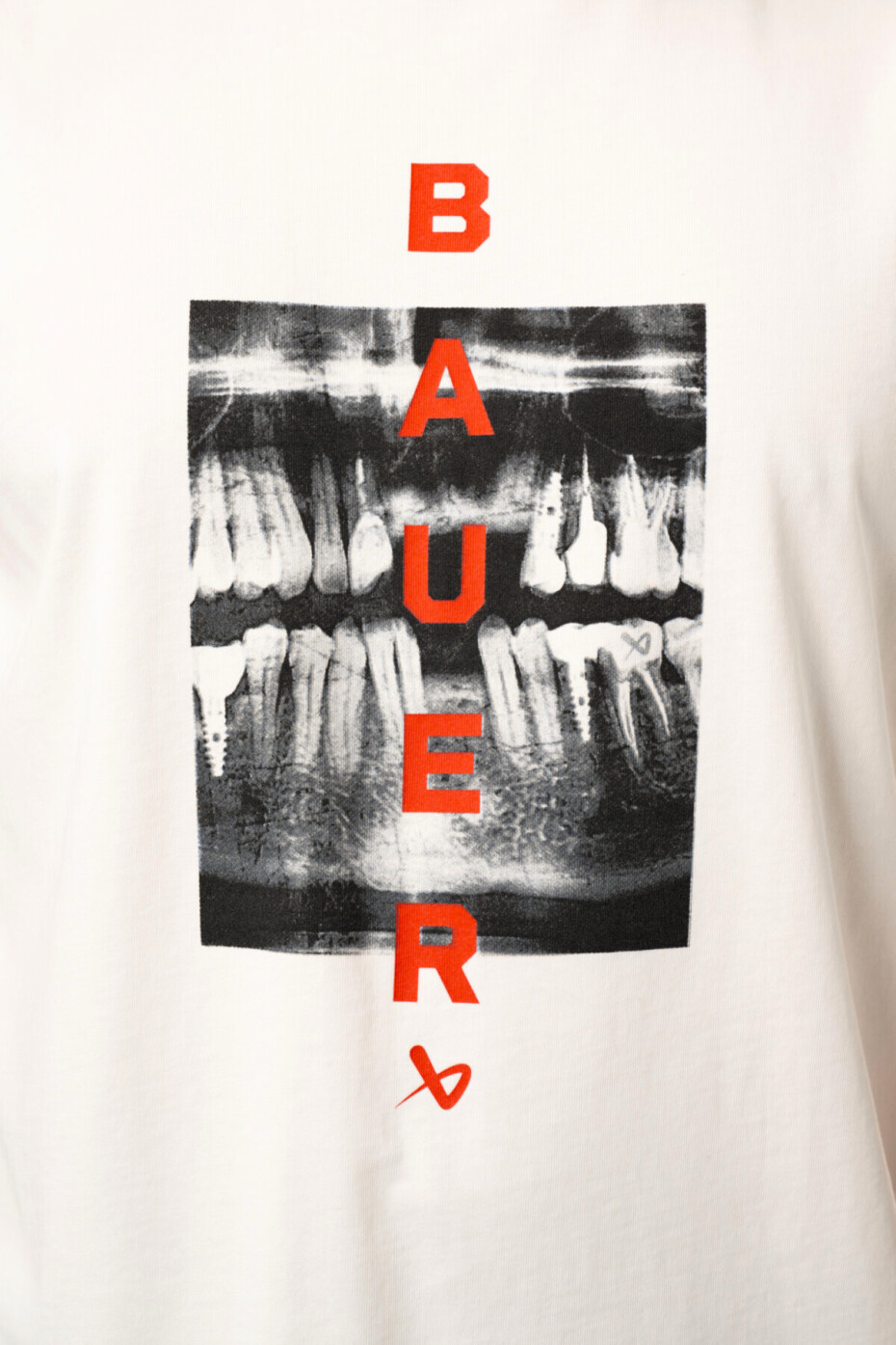 Pánské tričko Bauer  Acidwash Photoreel Tee White XL - main (1)
