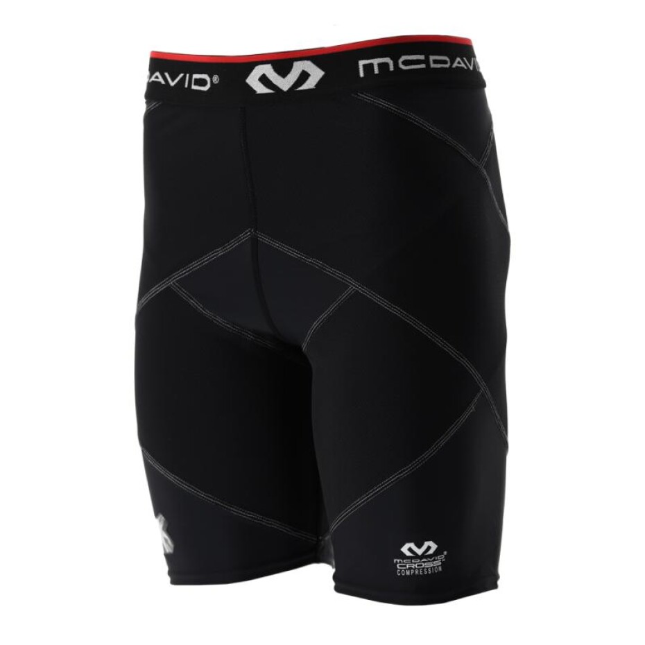 McDavid 8201 Super Cross Compression Short With Hip Spica Black - main (0)