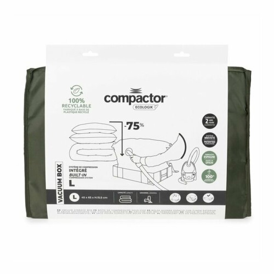 Compactor Vakuový úložný box s pouzdrem Ecologic, 50 x 65 x 15,5 cm, M - main (9)
