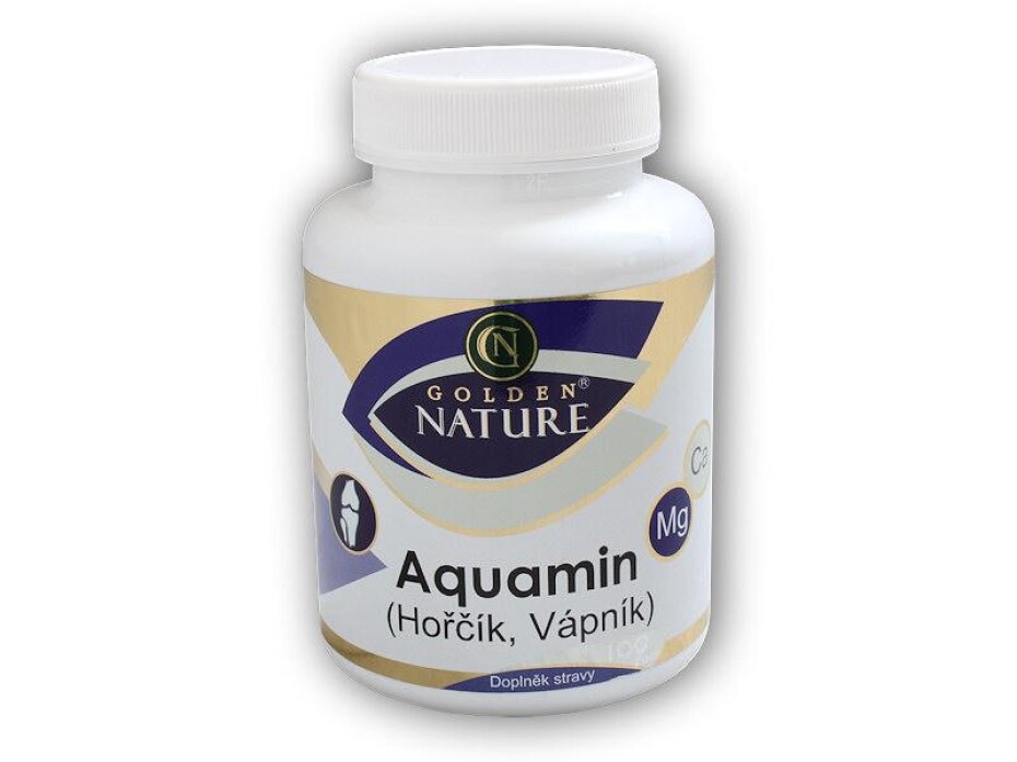 Golden Natur Aquamin vápník + hořčík 100 kapslí - main (0)