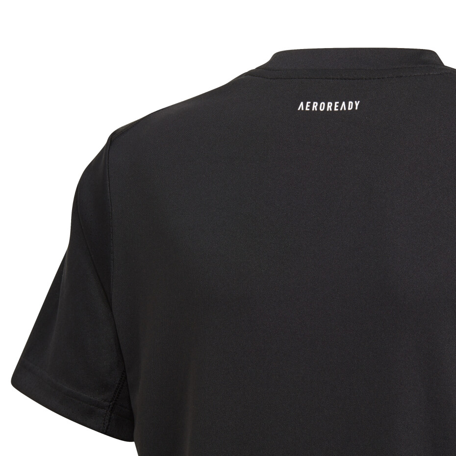 Dětské tričko adidas  Boys Club 3STR Tee Black 128 cm - main (3)