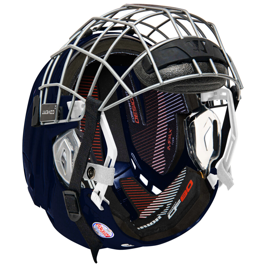 Hokejová helma Warrior Covert CF 80 Combo Navy Senior M - main (3)