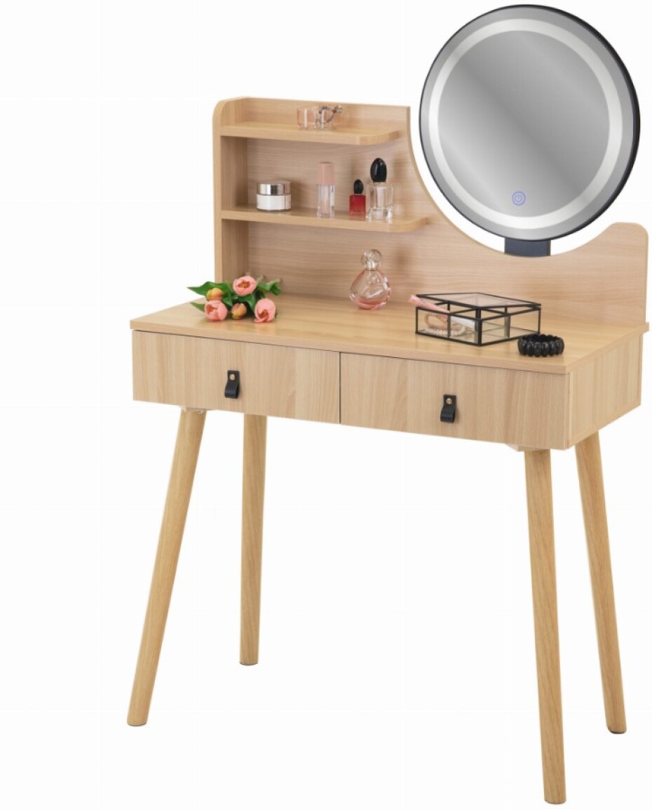 ArtJum Toaletní stolek SCANDI 3 béžová | CM-324343 - main (5)