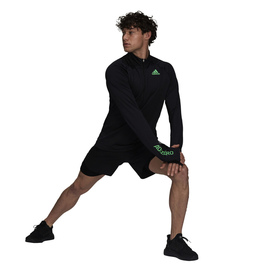 adidas triko s dlouhým rukávem ADIZERO 1/2 ZIP gt9736 - main (4)
