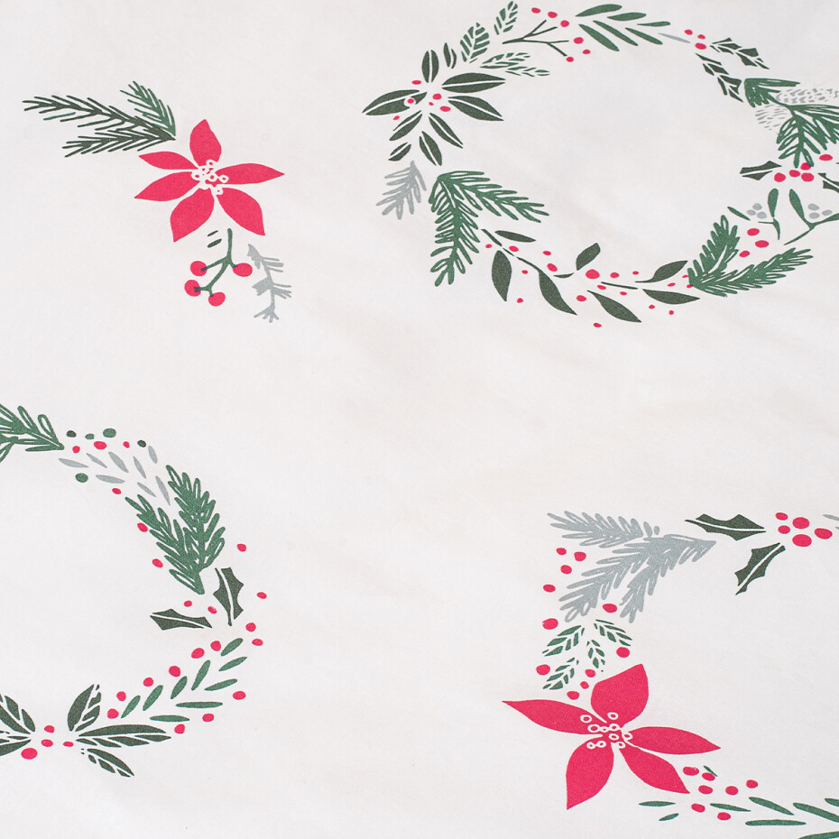 4Home Vánoční bavlněné povlečení Christmas holly, 140 x 220 cm, 70 x 90 cm - main (7)