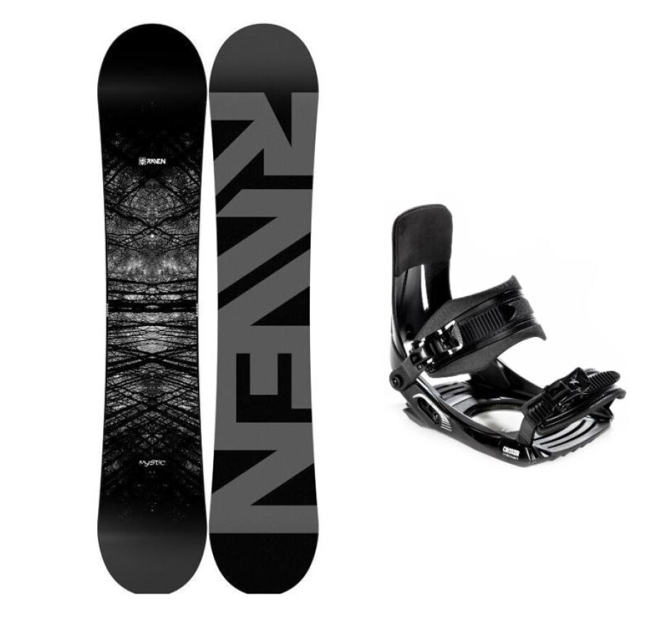 Raven Mystic snowboard + Croxer MP180 vázání - main (0)