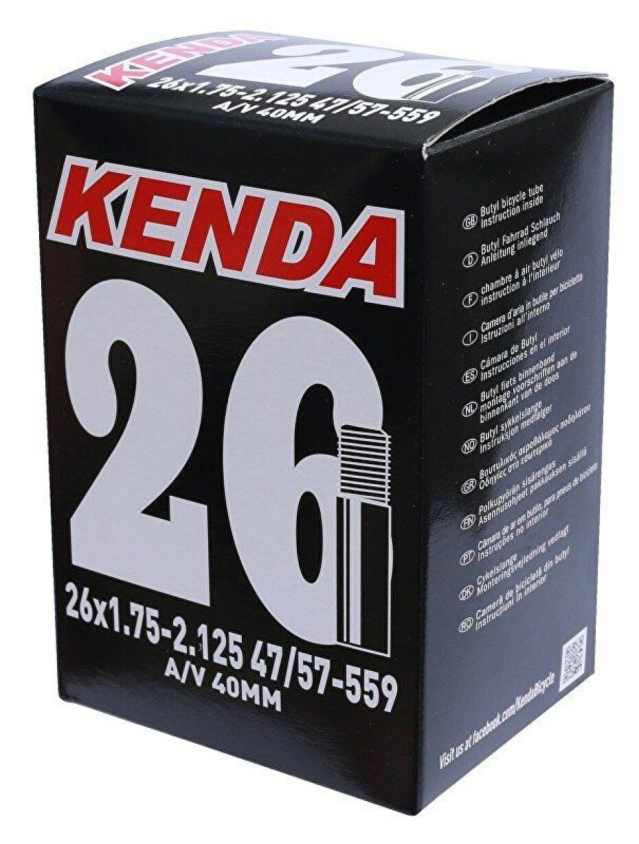 Kenda duše 26x1,75-2,125 (47/57-559) AV 40mm - main (0)