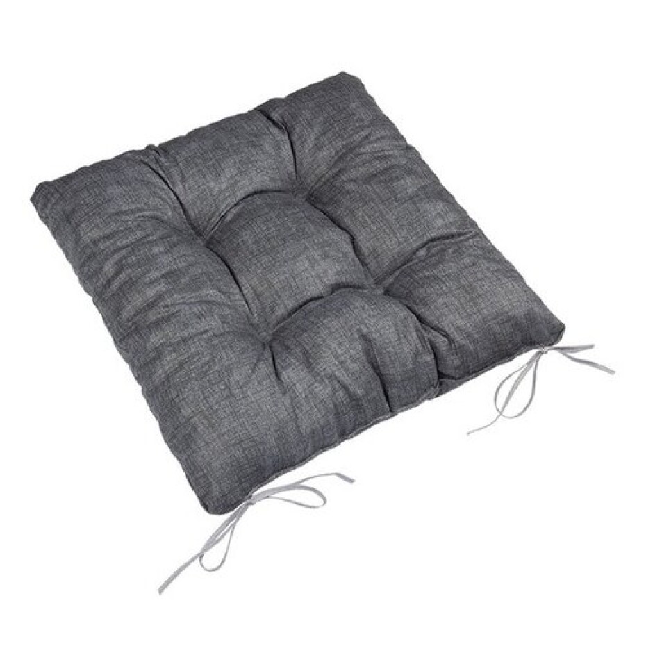 Bellatex Sedák LADA prošívaný Uni grafitová, 40 x 40 cm - main (0)