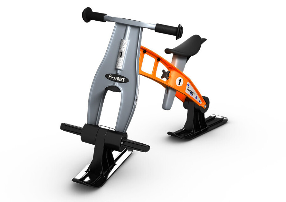 SKI set FirstBike  2 pcs Black - main (2)